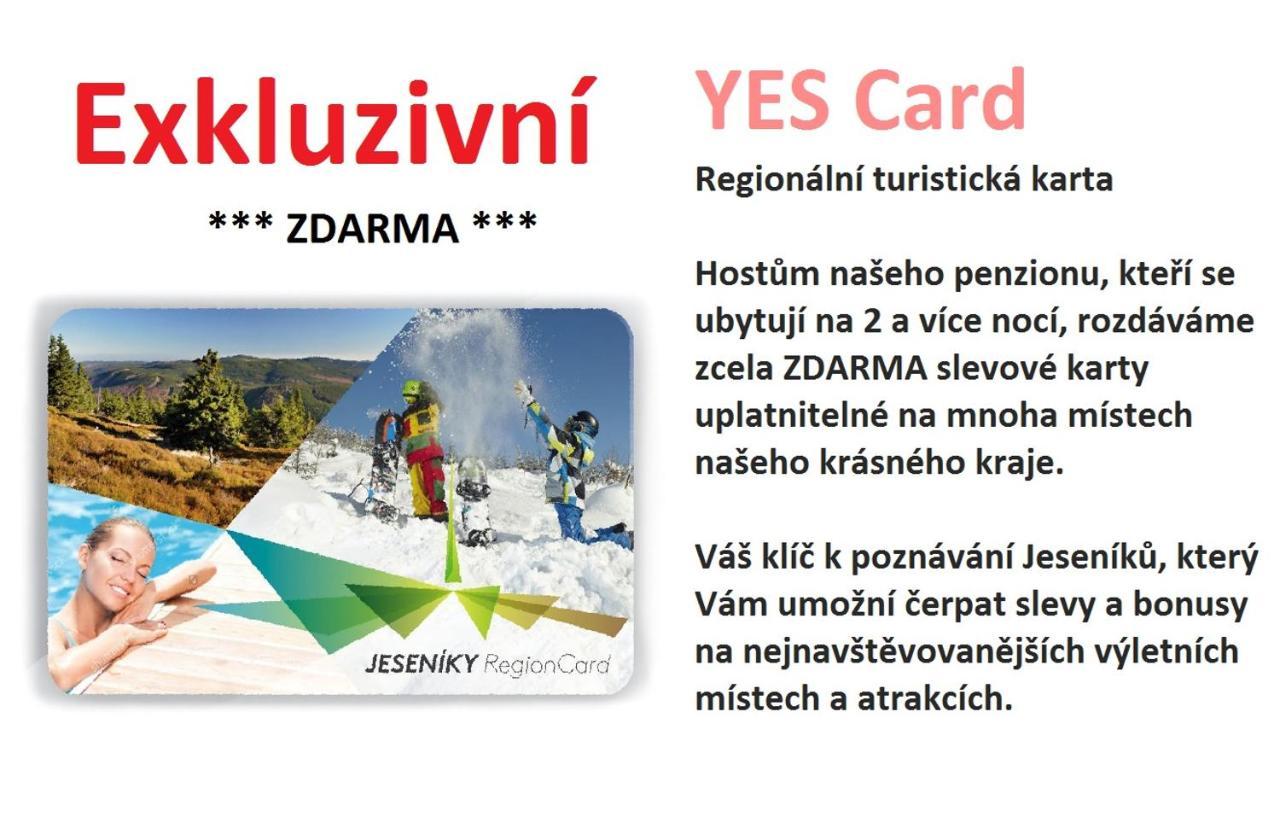 Penzion U Lukacu Jeseník Exterior foto